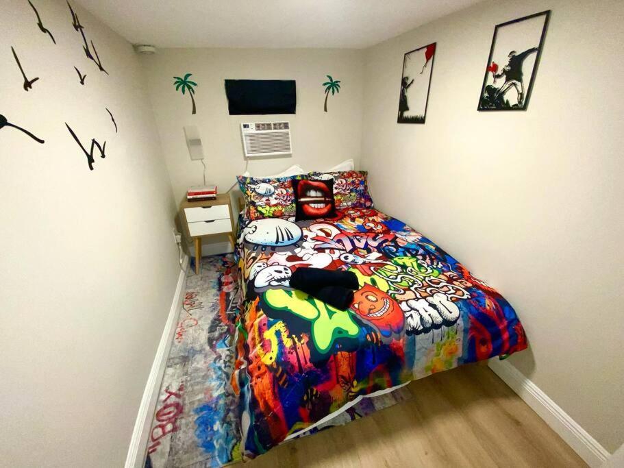 Unique Miami Art Escape W/ Hottub, Arcade & Murals Luaran gambar