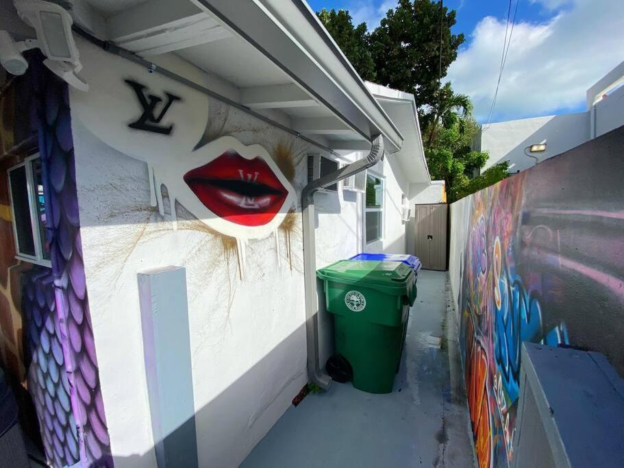Unique Miami Art Escape W/ Hottub, Arcade & Murals Luaran gambar